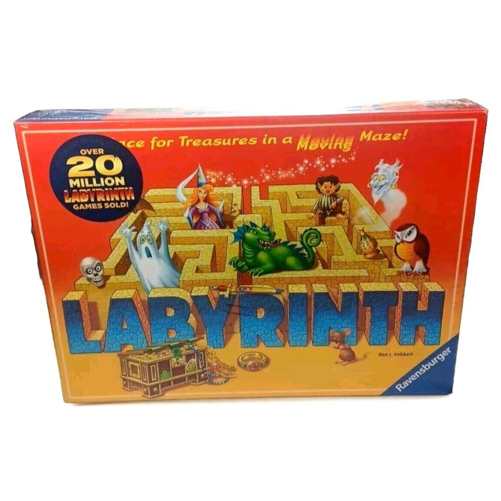 New Ravensburger Labyrinth Moving Maze Board Game Sealed Max J. Kobbert 2007